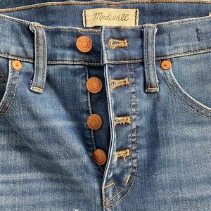MADEWELL 10" High Rise Skinny Crop